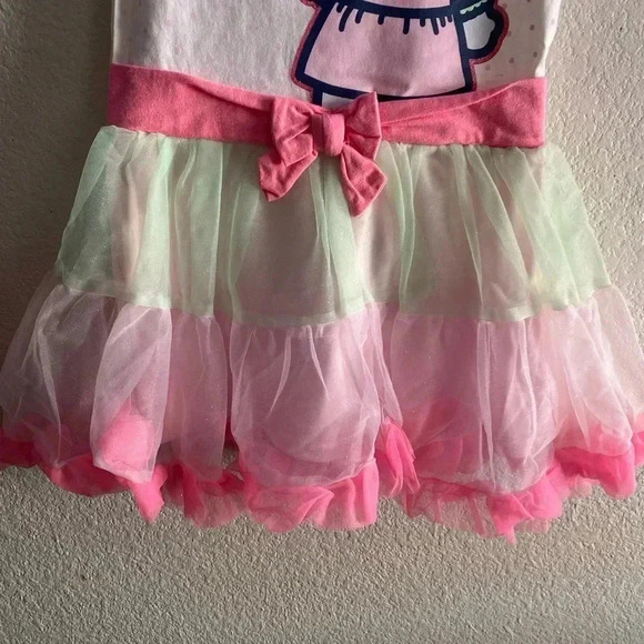 Sanrio Hello Kitty Mesh Cake Dress 4T - Picture 5 of 9